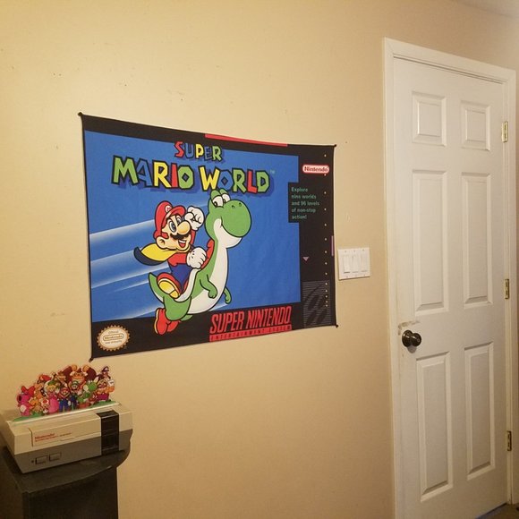 Custom Pixel Creations Video Games & Consoles Super Mario World 2x3